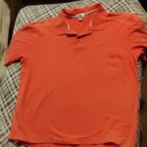 Vibrant Orange Polo Shirt for Men